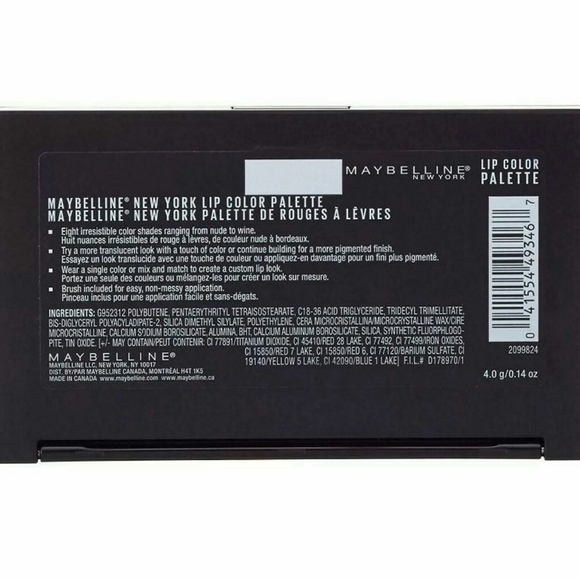 Maybelline New York Lip Studio 8 Lip Color Palette - Picture 4 of 7
